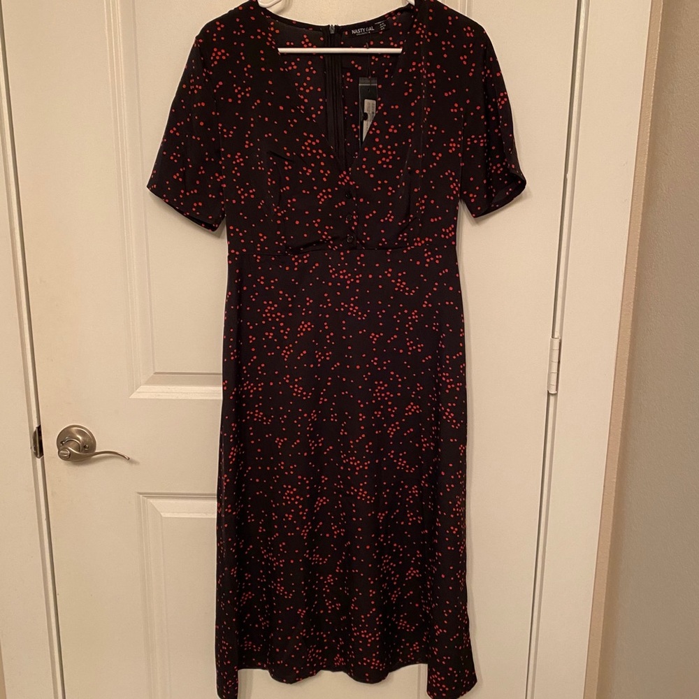 In a Rough Spot Midi Dress